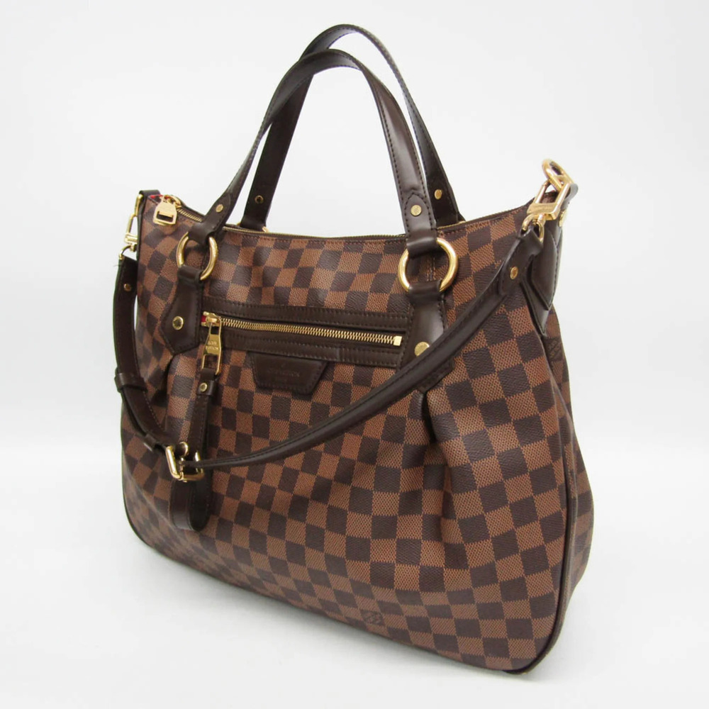 LOUIS VUITTON Authentic Brown Damier Shoulder Bag - Picture 16 of 16